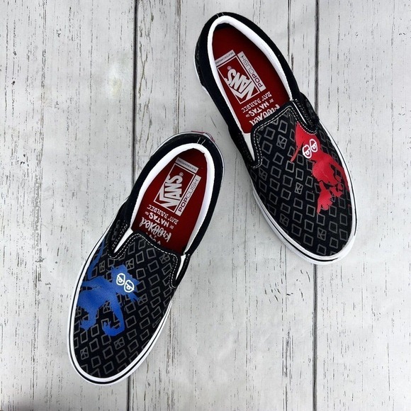 Vans Krooked by Natas x Ray Barbee Collab Sneakers Men 8.5 Limited Edition - Picture 14 of 14